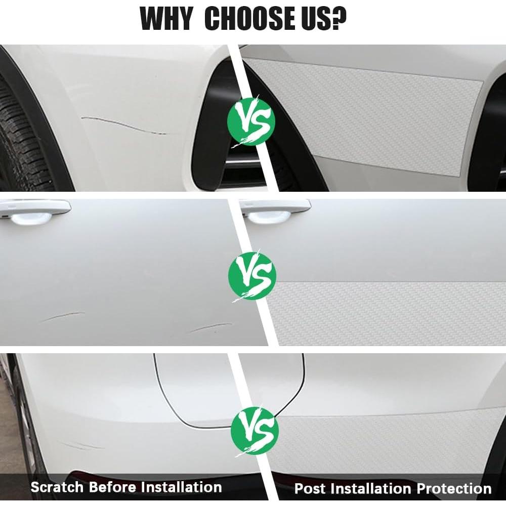 Protector de Bisel de Puerta Smeyta 5cm x 10m Fibra de Carbono