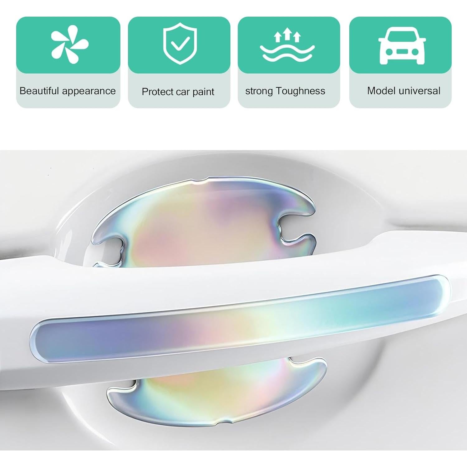 Sticker Protector Antirayaduras para Manija de Puerta Dogary 16 PCS