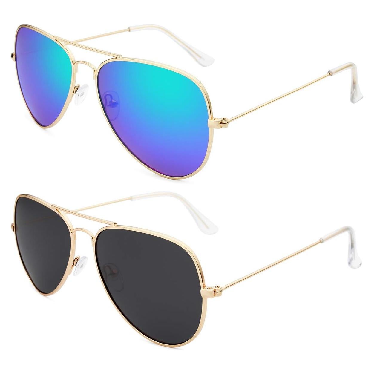 Gafas de Sol Livhò Aviador Polarizadas UV400 Dorado