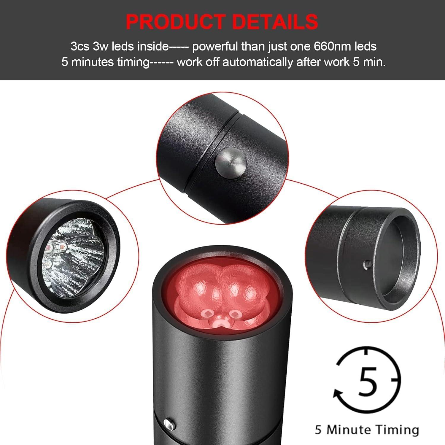 Dispositivo de Terapia de Luz Roja Tashi 2025 - Alivio Dolor Bucal