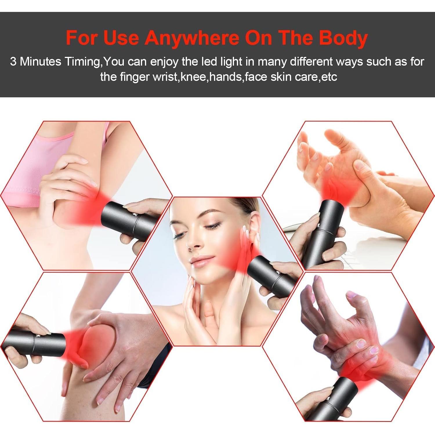 Dispositivo de Terapia de Luz Roja Tashi 2025 - Alivio Dolor Bucal