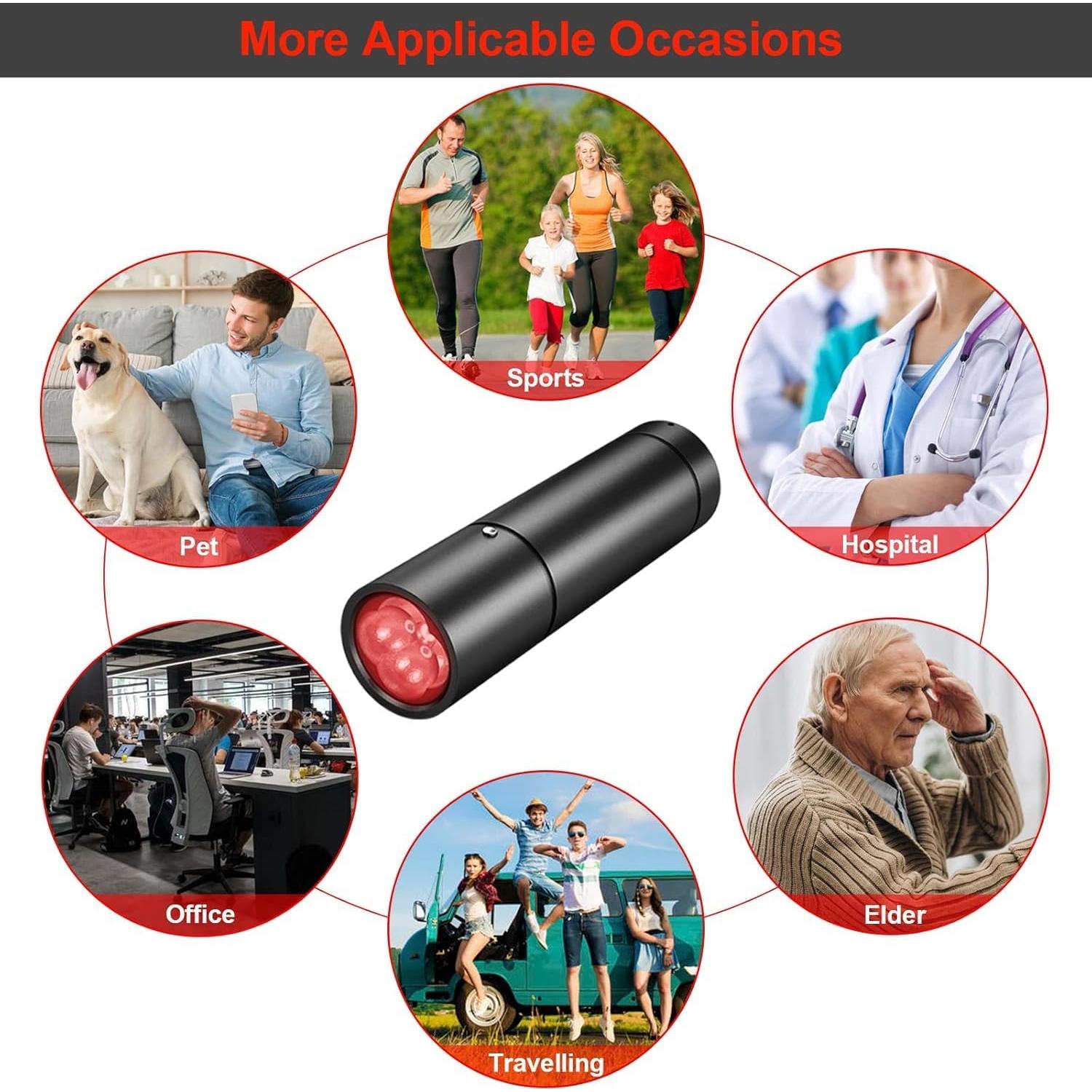 Dispositivo de Terapia de Luz Roja Tashi 2025 - Alivio Dolor Bucal