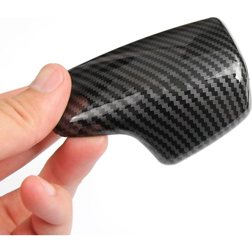 Cubierta pomo cambio marcha Audi A4 A5 Q5 Q7 fibra carbono