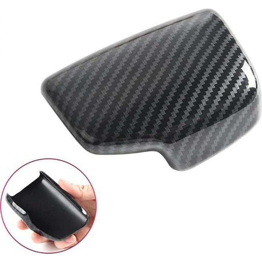 Cubierta pomo cambio marcha Audi A4 A5 Q5 Q7 fibra carbono