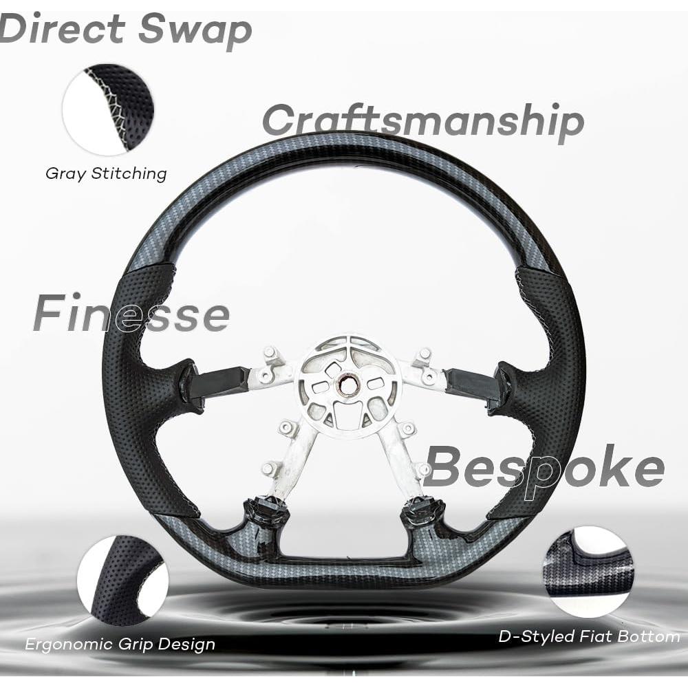 Volante de Fibra de Carbono Revesol para Corvette C5 1997-2004