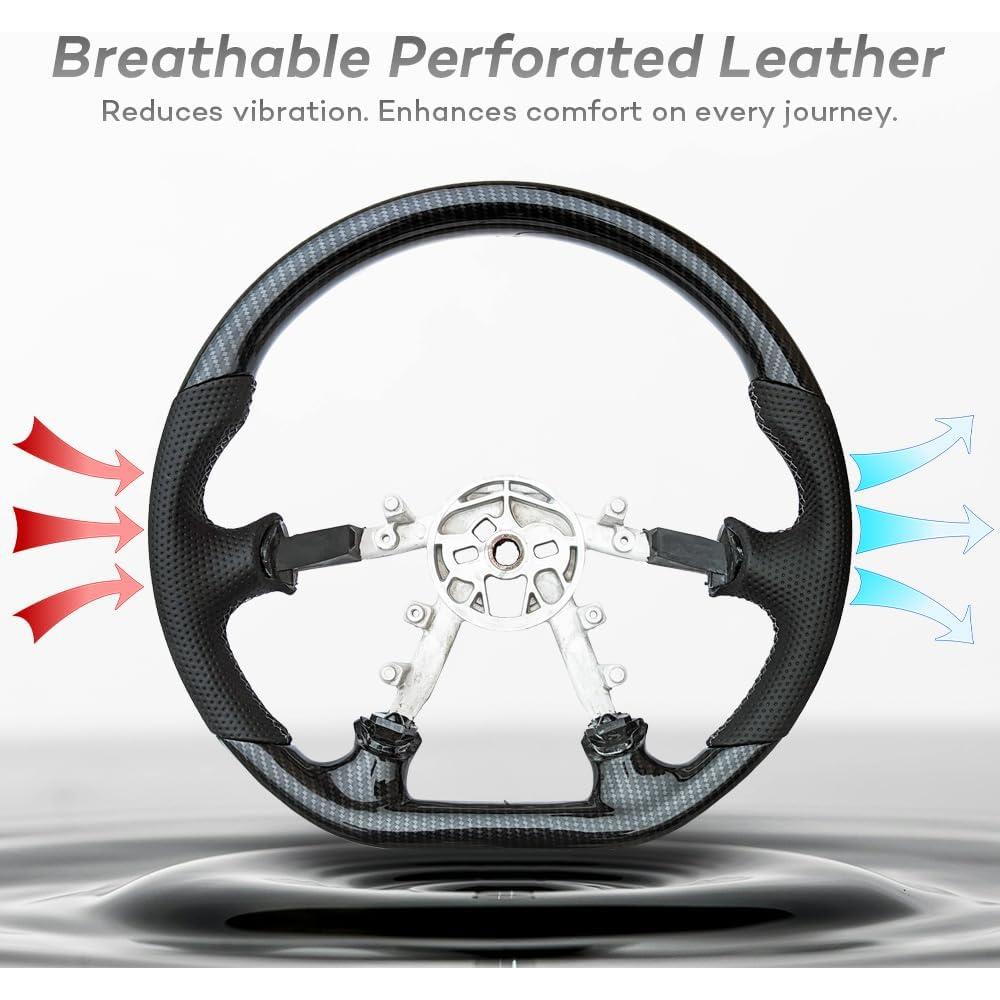 Volante de Fibra de Carbono Revesol para Corvette C5 1997-2004