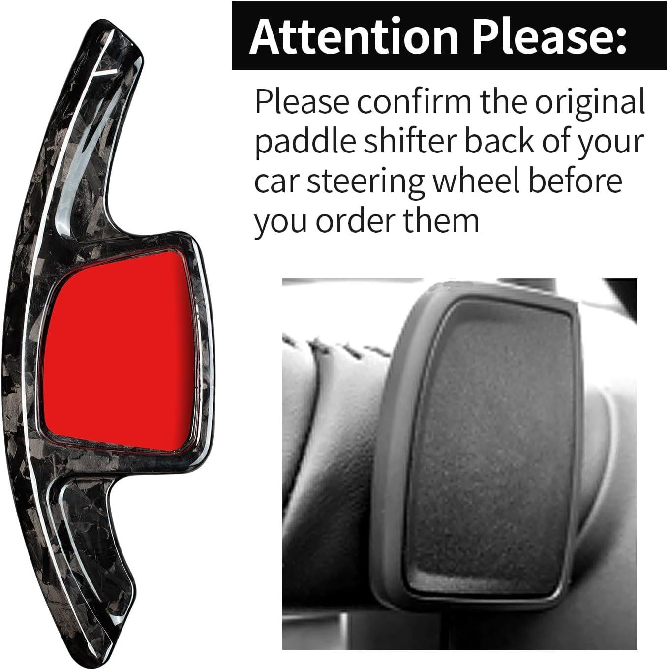 Palanca de Cambio de Volante T-carbon para Audi 2021-2025