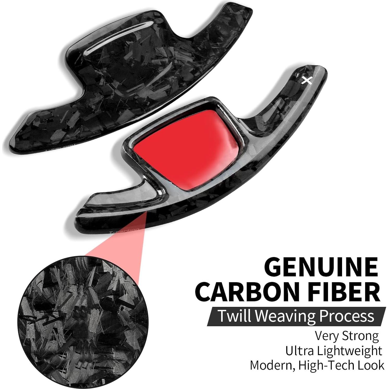 Palanca de Cambio de Volante T-carbon para Audi 2021-2025