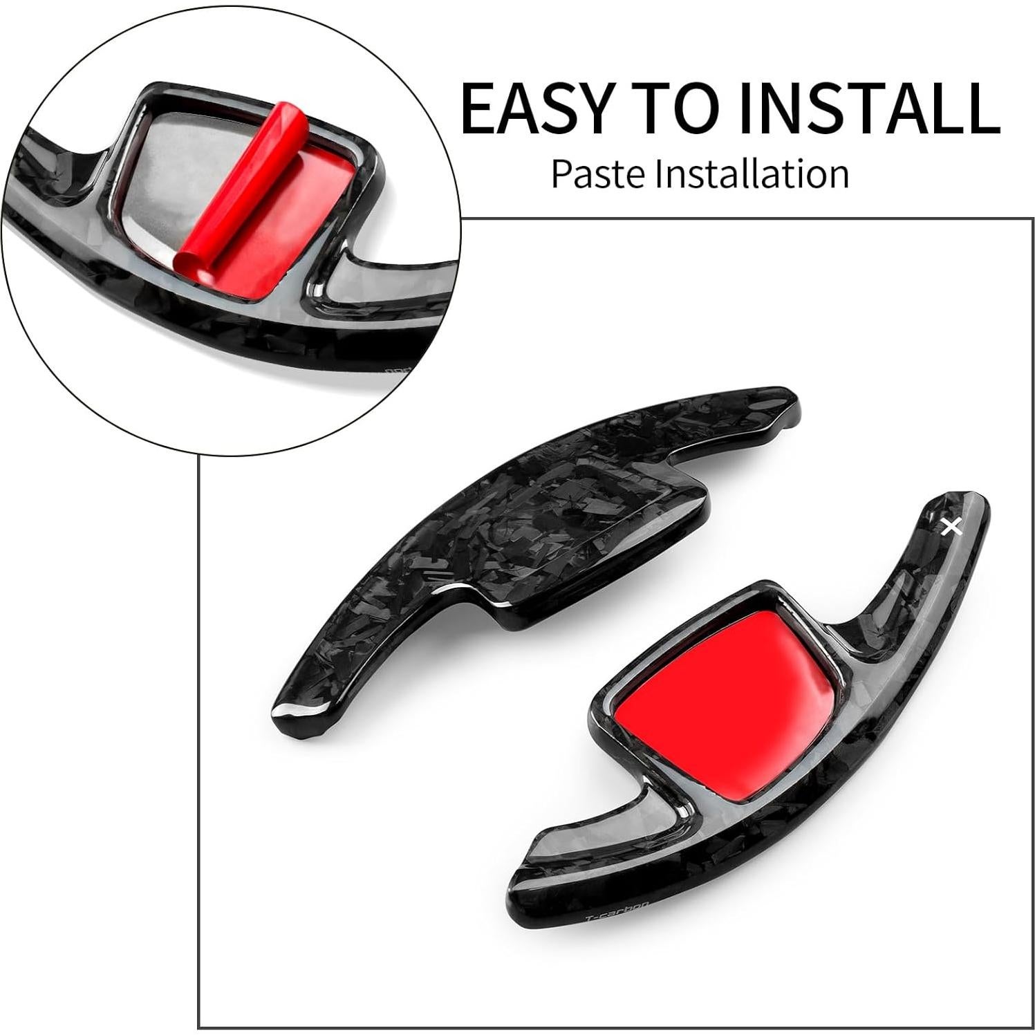 Palanca de Cambio de Volante T-carbon para Audi 2021-2025