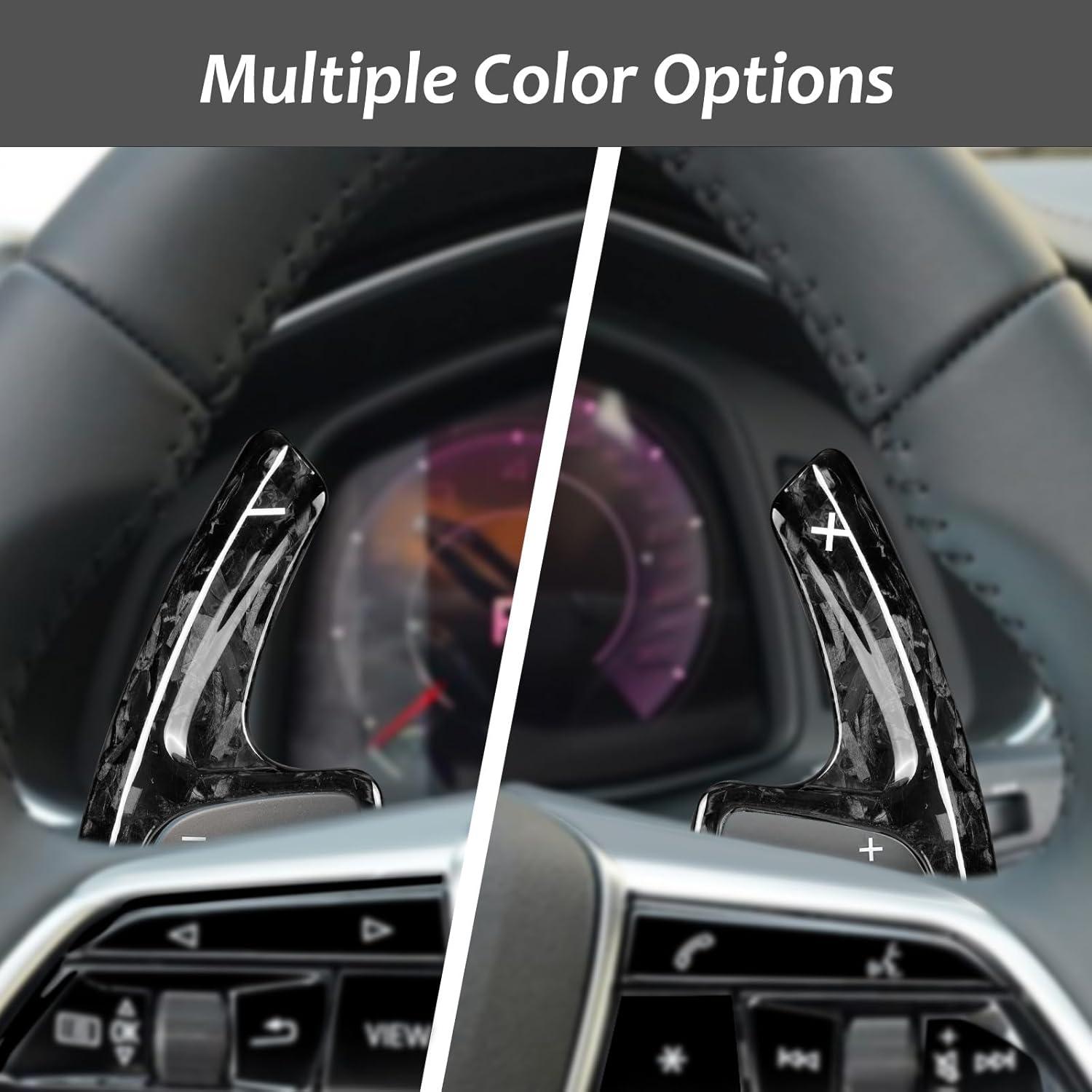 Palanca de Cambio de Volante T-carbon para Audi 2021-2025