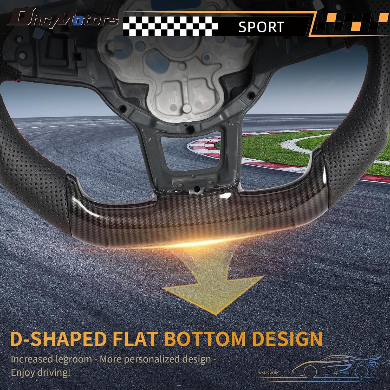 Volante Hydro-Dip OHC MOTORS para Volkswagen GTI MK7 2015-2017