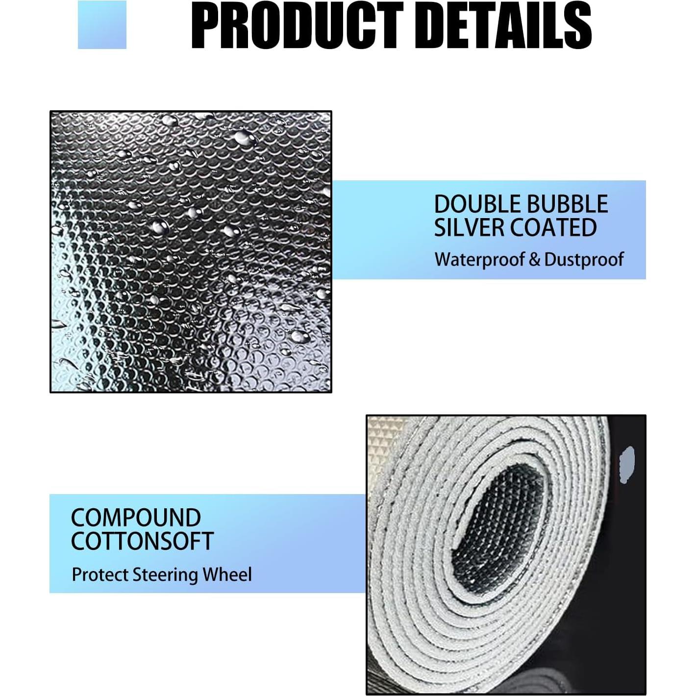 Protector Solar para Volante de Coche Flygun FUNZYB131SI