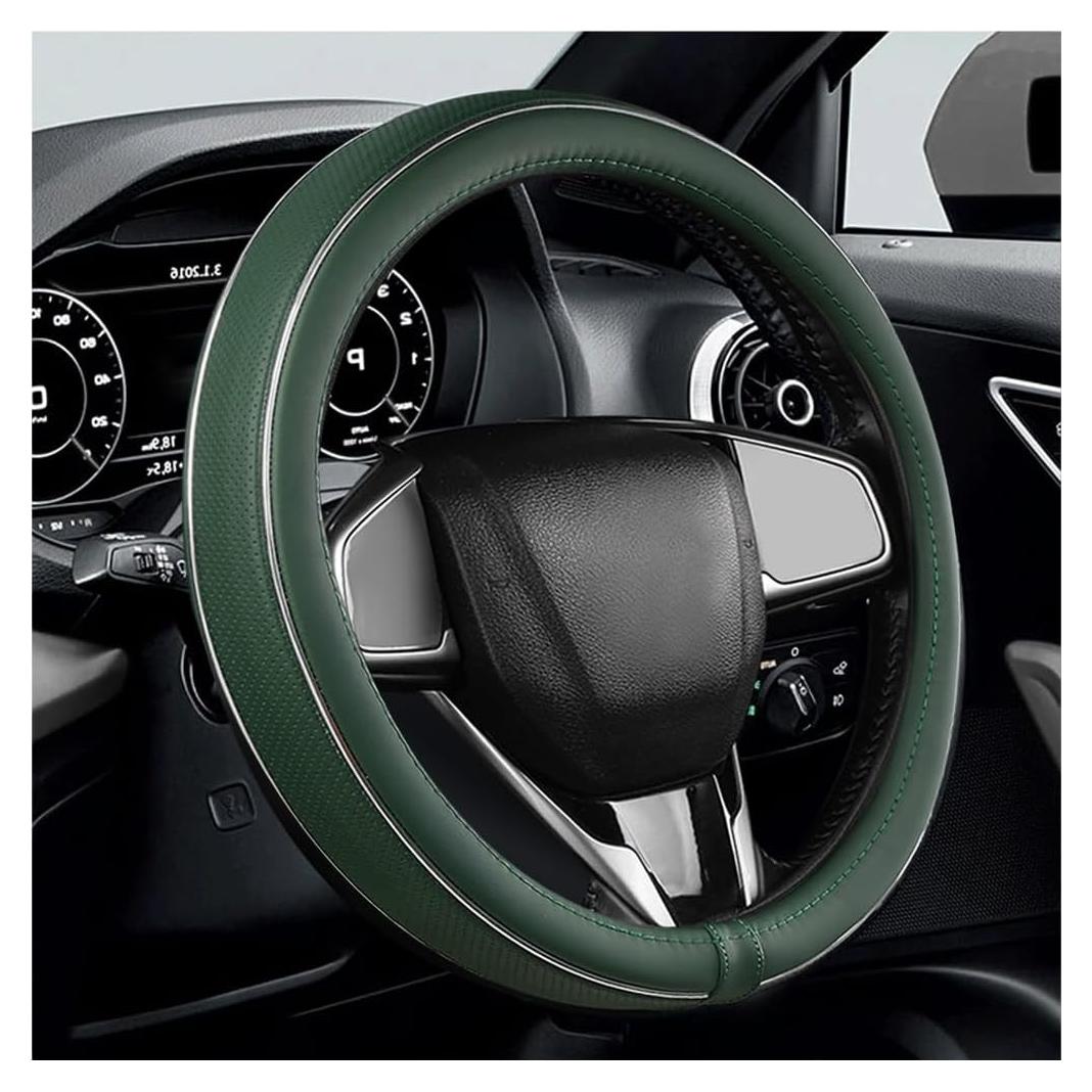 Funda de Volante YTFRL 15 Pulgadas Antideslizante Verde