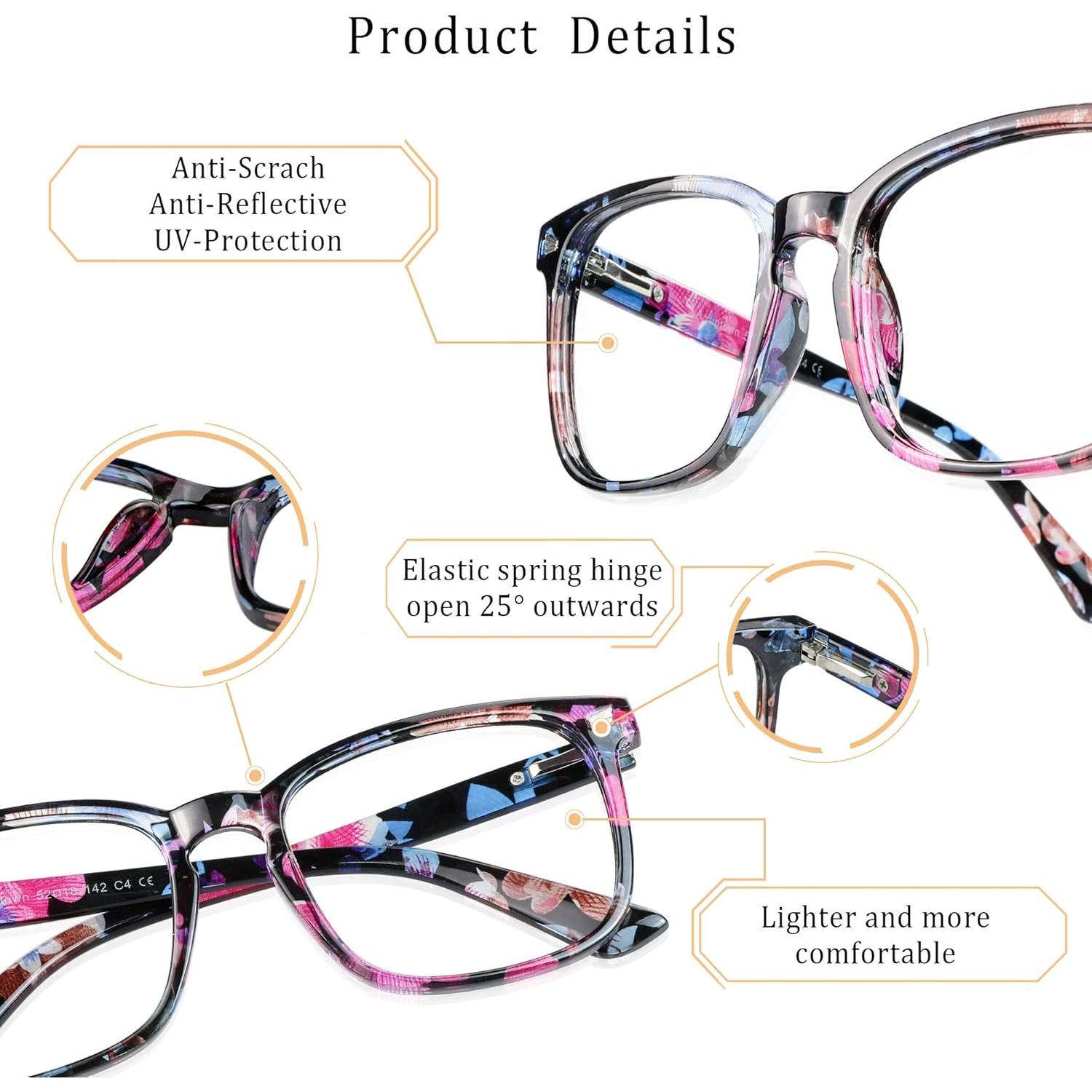 Gafas de lectura bifocal LifeArt Floral +1.75 antirreflejo