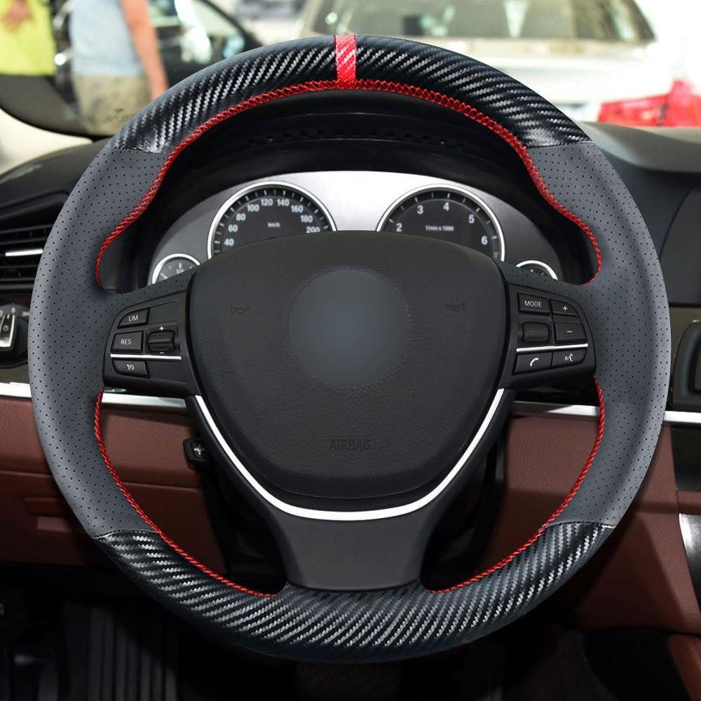 Cubierta de Volante Kivnto para BMW 5 Series 2011-2016 38.1 cm