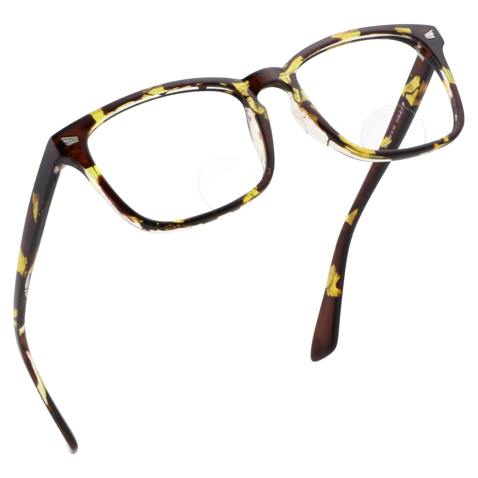 Gafas de lectura bifocal LifeArt tortuga amarilla +1.50