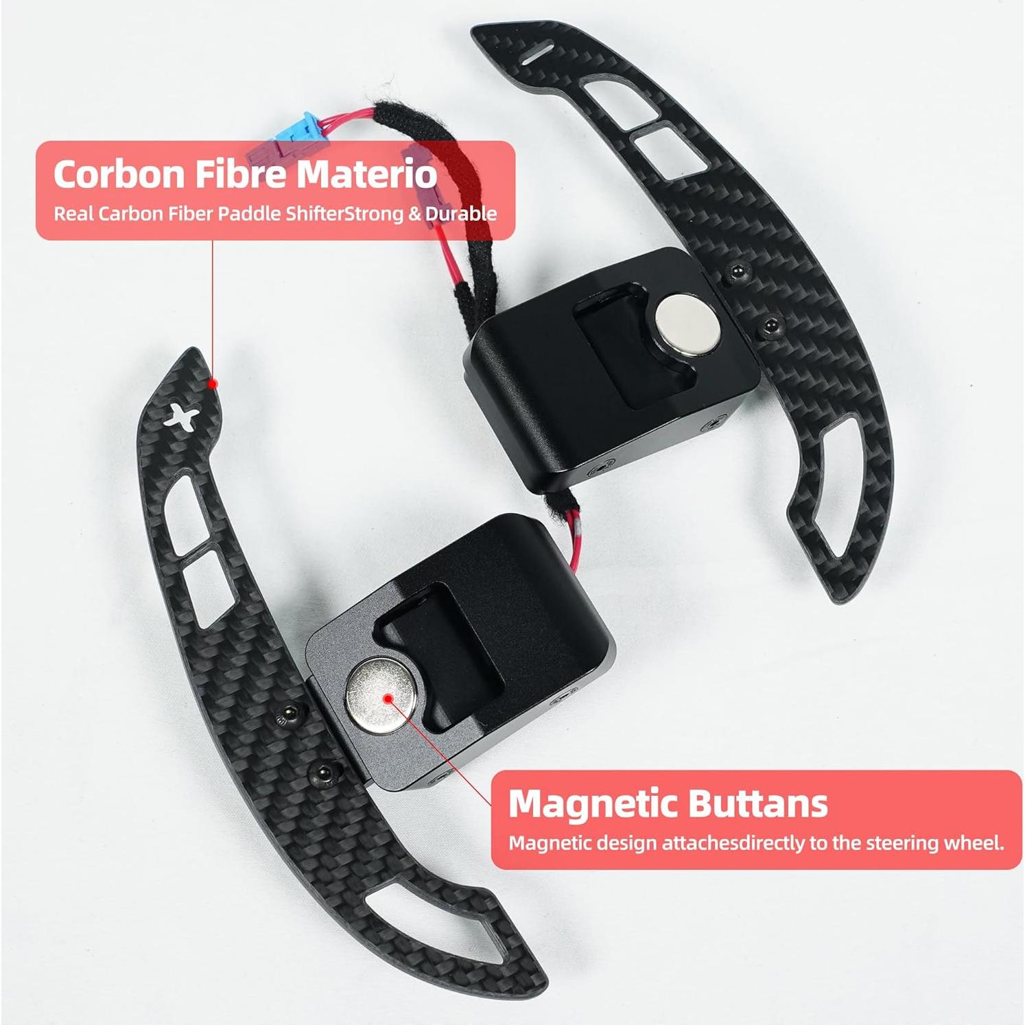 Palanca de Cambio Magnética OHC MOTORS Fibra de Carbono BMW