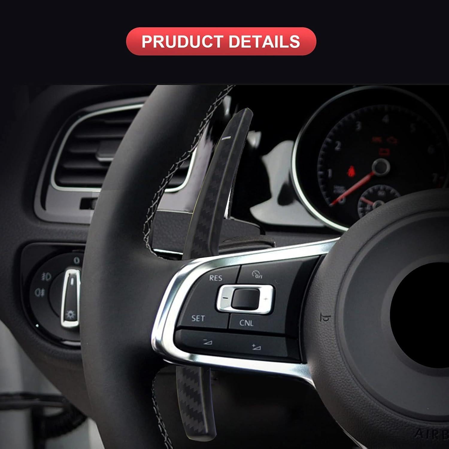 Palanca de Cambio de Volante SK CUSTOM Fibra de Carbono BMW