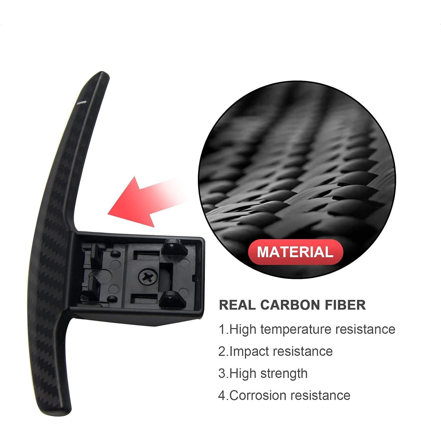 Palanca de Cambio de Volante SK CUSTOM Fibra de Carbono BMW