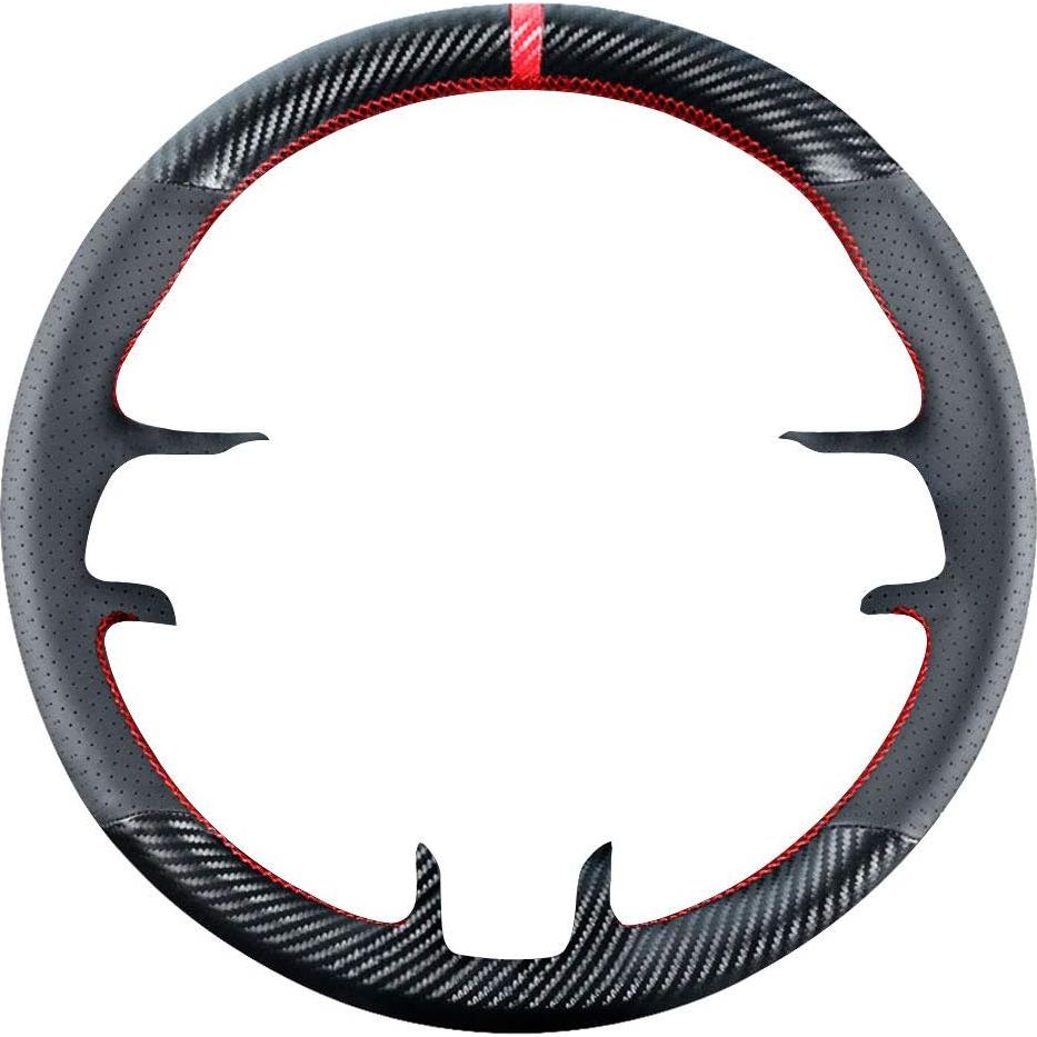 Cubierta de Volante Kivnto para Ford Mustang 2015-2021 38 cm