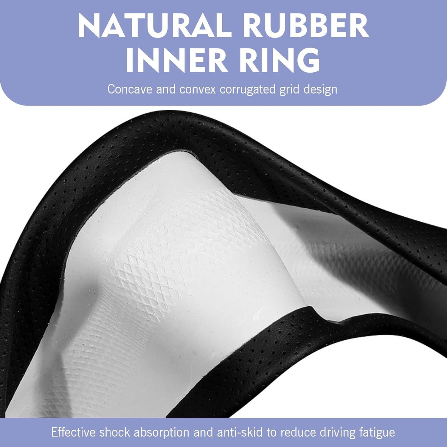 Cubierta de Volante CyperFair D Fibra de Carbono Antideslizante