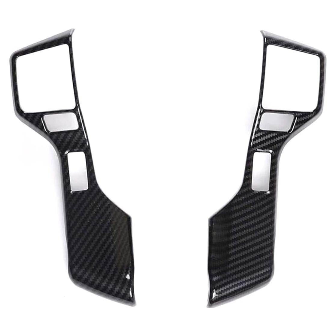 Cubierta de Volante Tocatus para Toyota 4Runner Tacoma Tundra 2015-2022, ABS Fibra de Carbono 2 Piezas