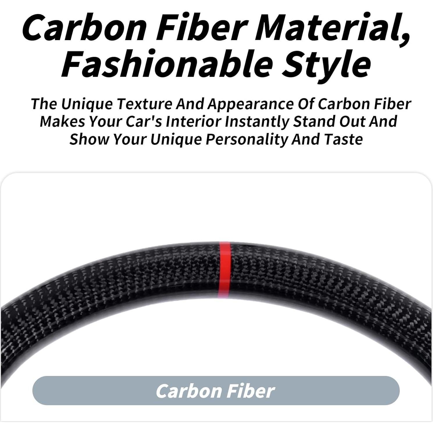 Volante de Fibra de Carbono LFEVOCSI para Ford Bronco 2021-2023