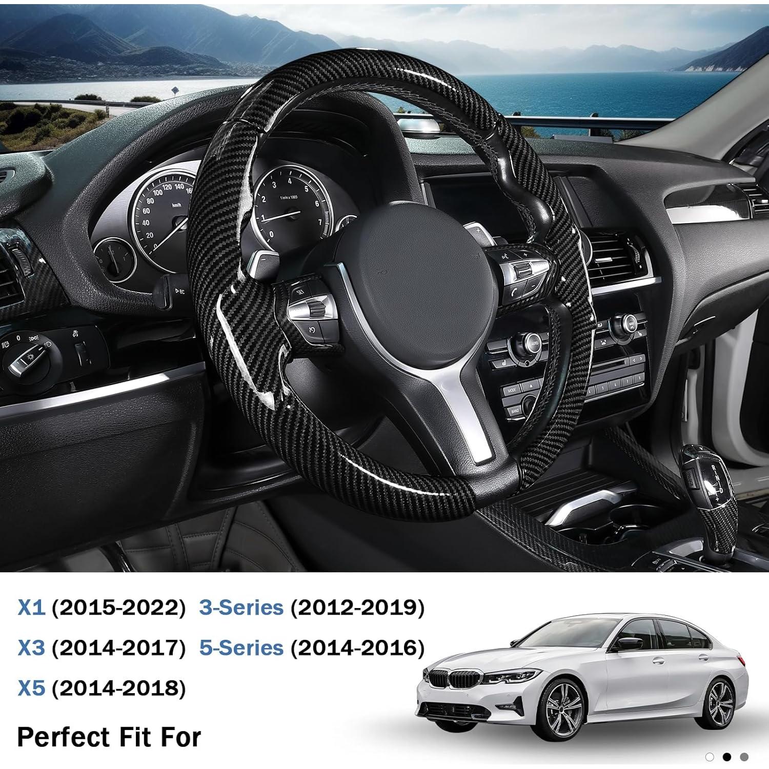Cubierta de Volante Aotoyou para BMW X3 X5 Serie 3 5 328i 320i
