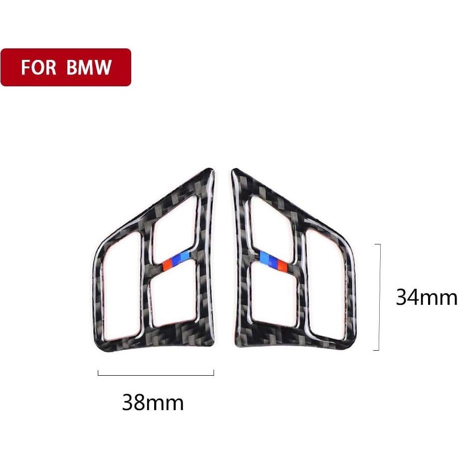 Cubierta de Volante de Fibra de Carbono Fobren para BMW E90 E92 E93