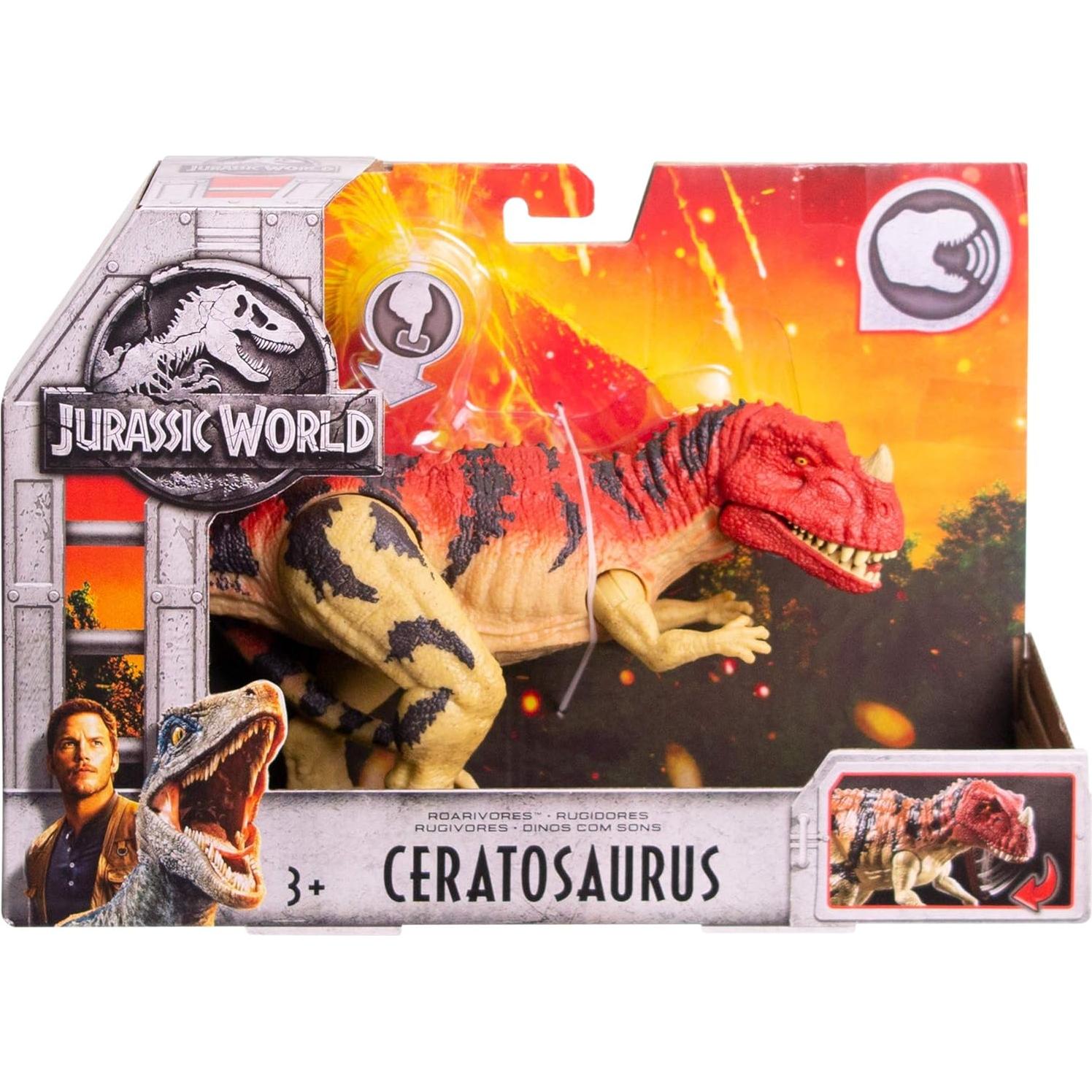 Figura de Acción Jurassic World Ceratosaurus 26.67cm
