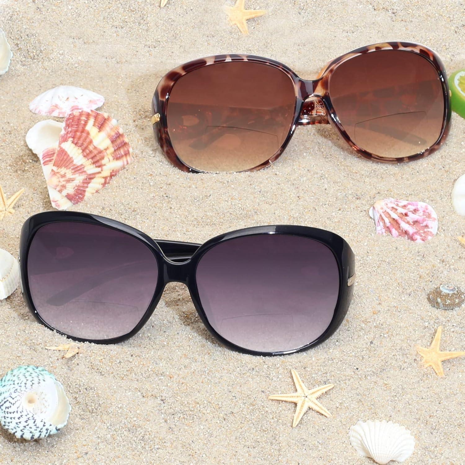 Gafas de Sol Bifocales JM 1.5x UV Protección Mujer