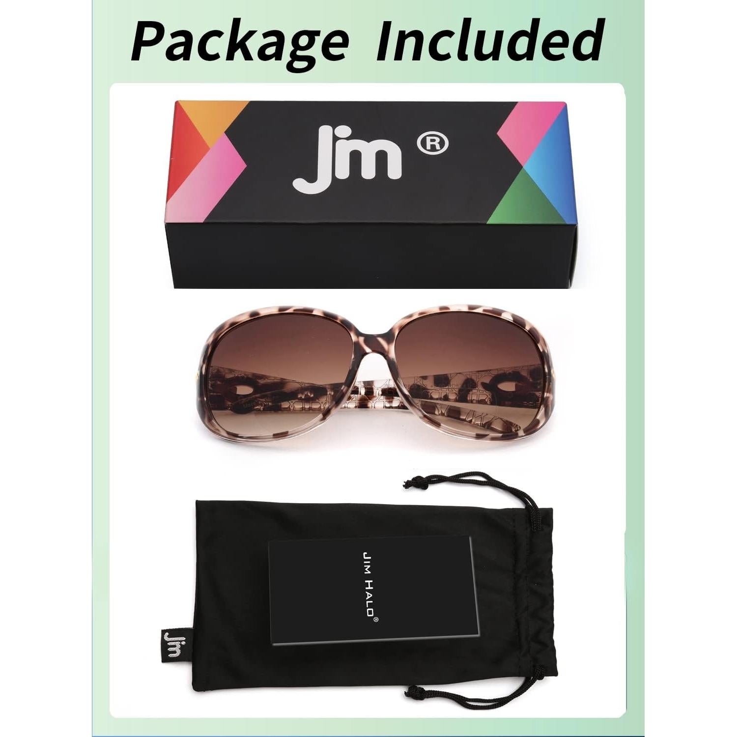 Gafas de sol bifocales JM tortuga +2.75 UV protección