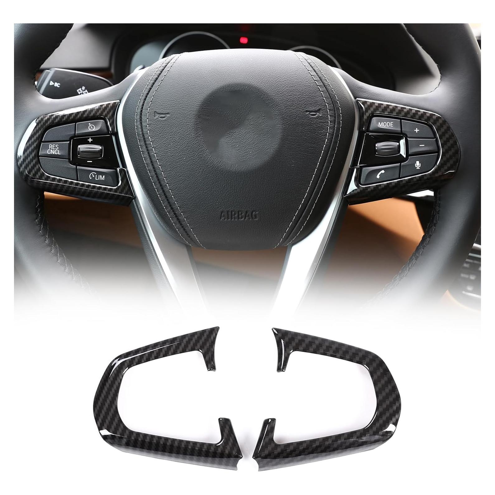 Marco de Botón de Volante Sekhyna para BMW Serie 5 G30 2018-2019