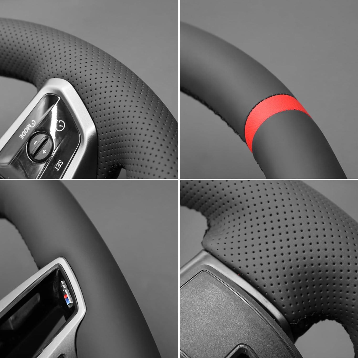 Funda de Volante MEWANT para BMW M Sport Serie 5 G60 2024