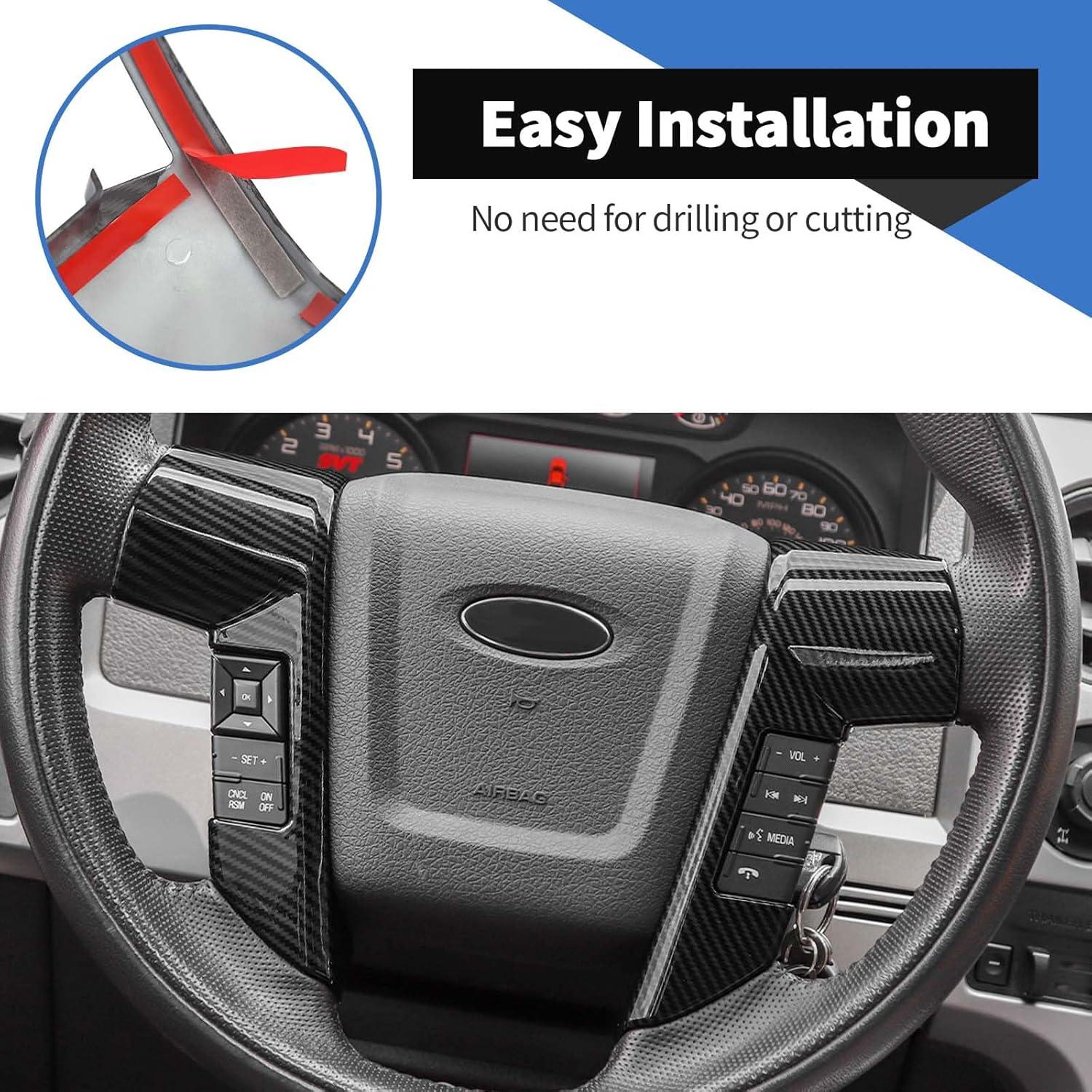 Cubierta Panel Central Volante Voodonala para Ford F150 Raptor 2009-2014