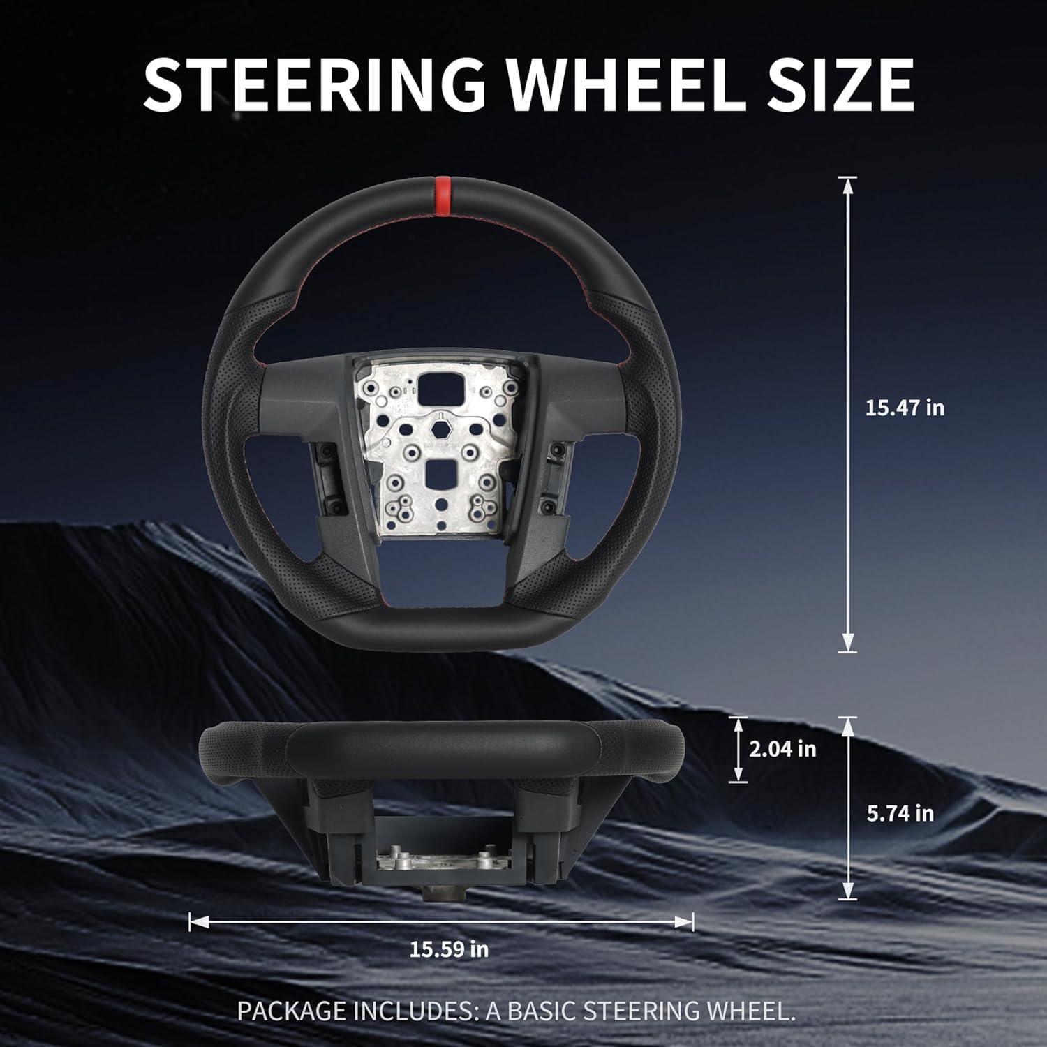 Volante de Cuero Completo OHC MOTORS para Ford F150 2009-2014