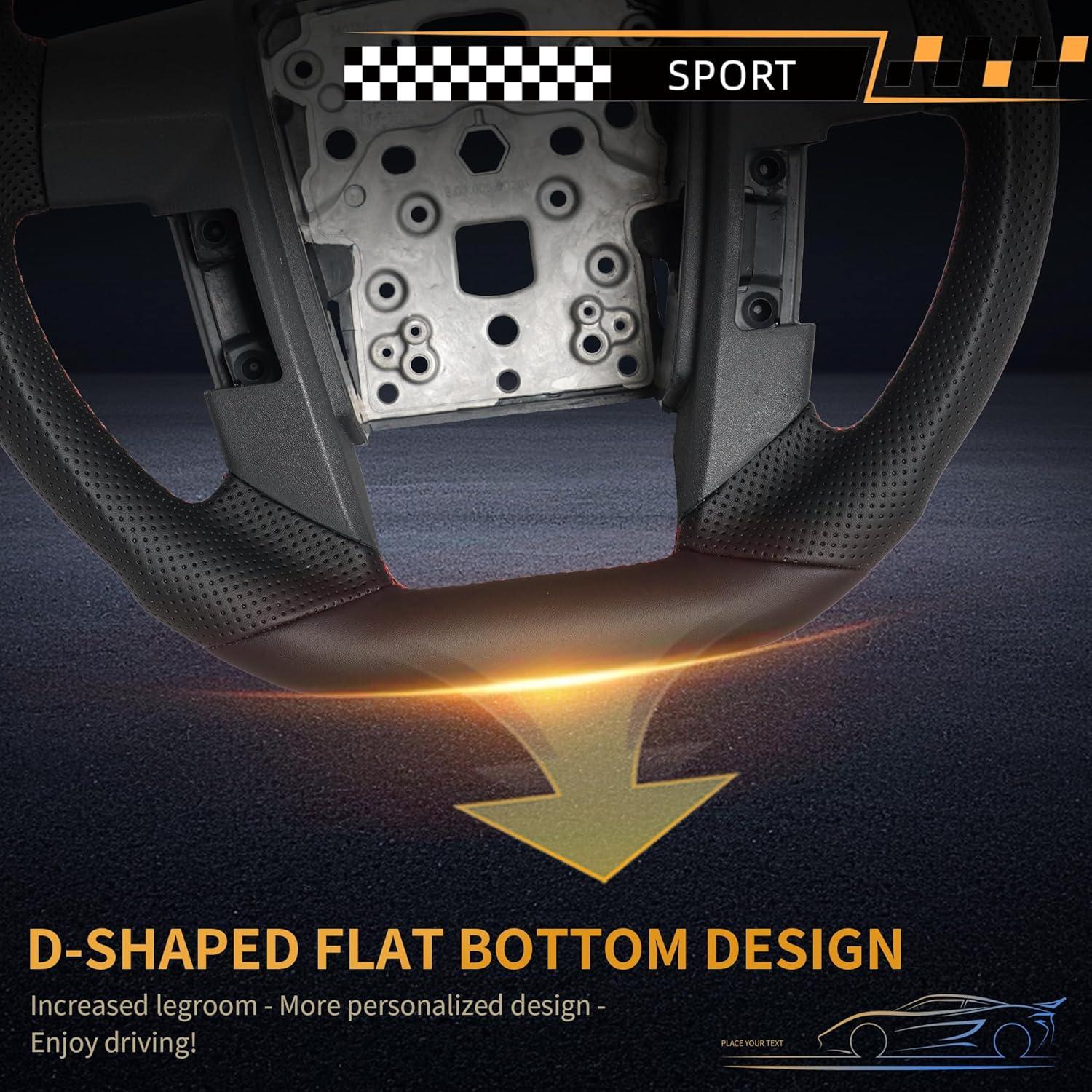 Volante de Cuero Completo OHC MOTORS para Ford F150 2009-2014