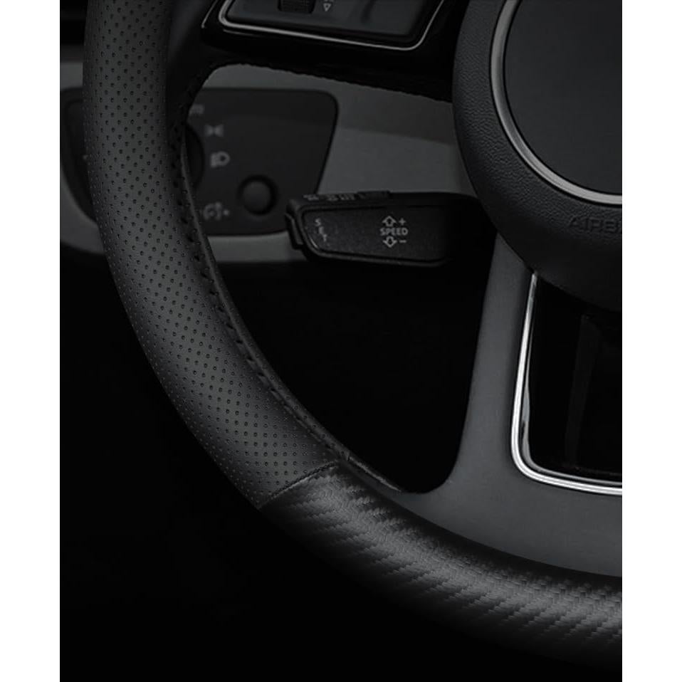 Cubierta de Volante de Fibra de Carbono TAUYANG 40 cm Antideslizante