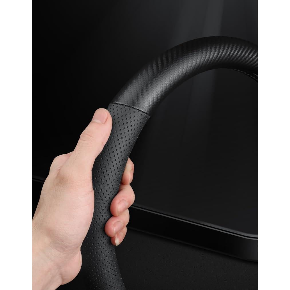 Cubierta de Volante de Fibra de Carbono TAUYANG 40 cm Antideslizante