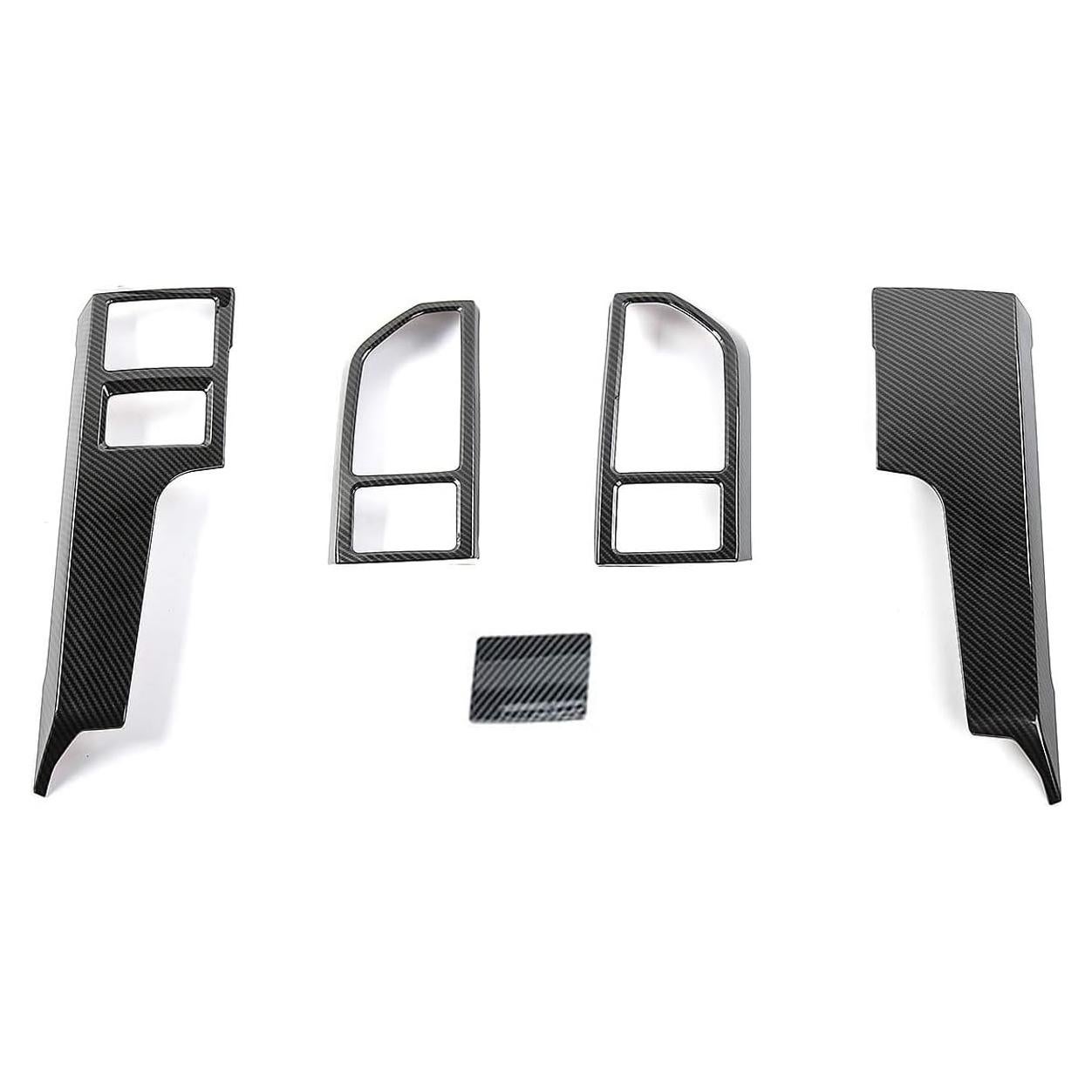 Recubrimiento Panel Aire Acondicionado Keptrim para Ford F150 2015-2020 - 5 Piezas