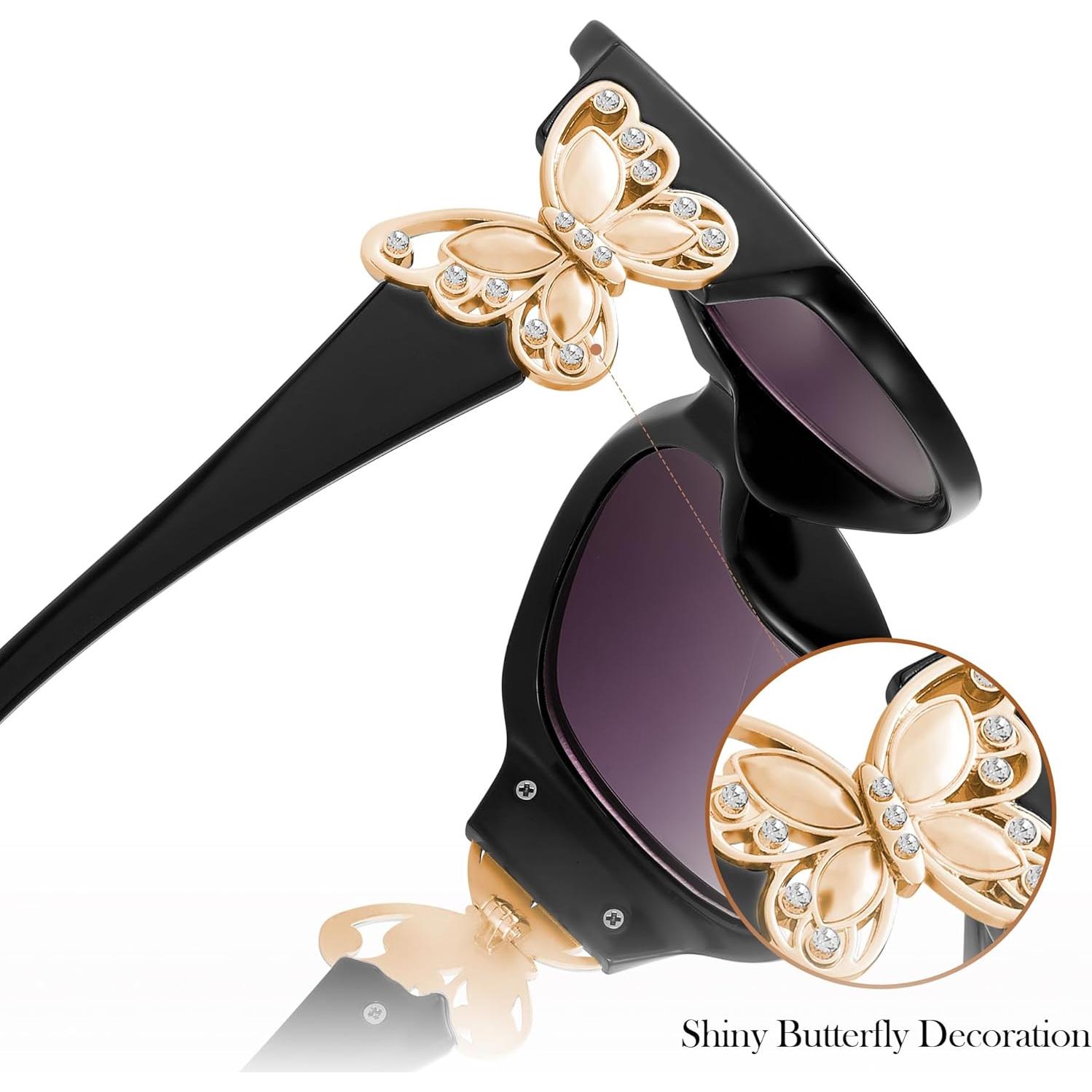 Gafas de Sol Bifocales JM para Mujeres UV400 2 Pack