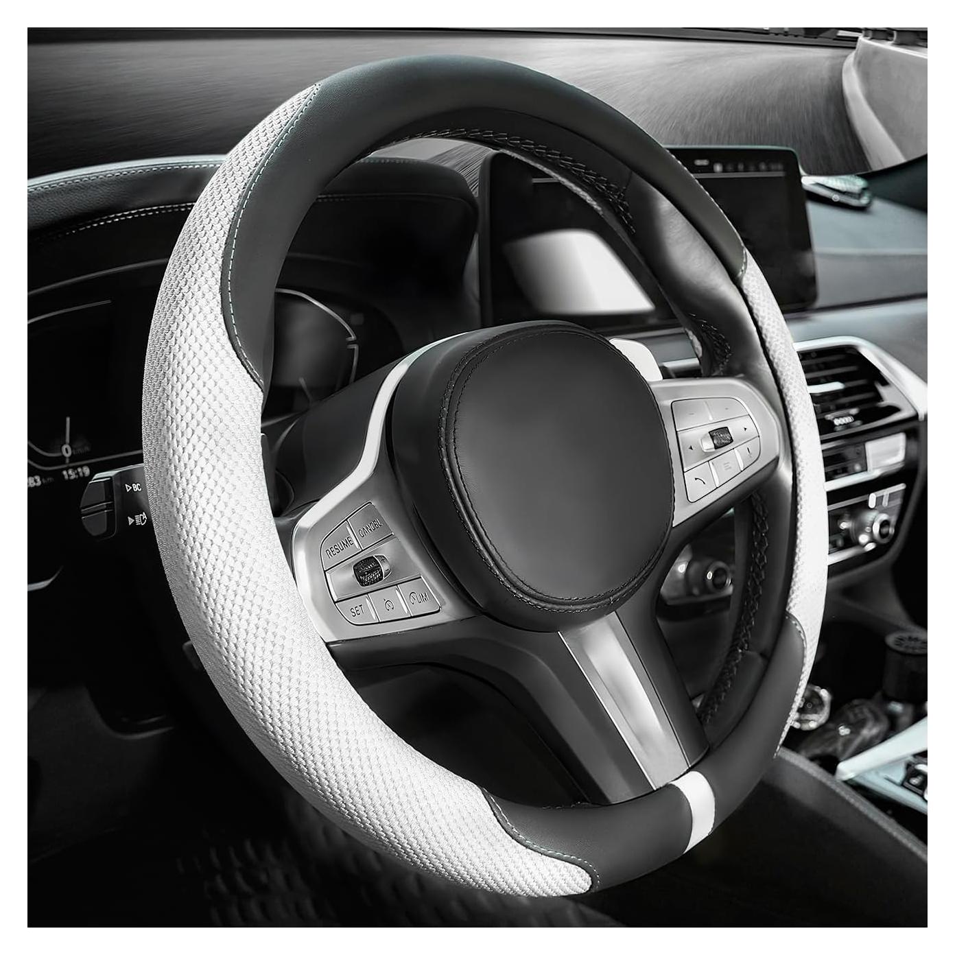 Cubierta de Volante YTFRL de Microfibra 37-38 cm Antideslizante