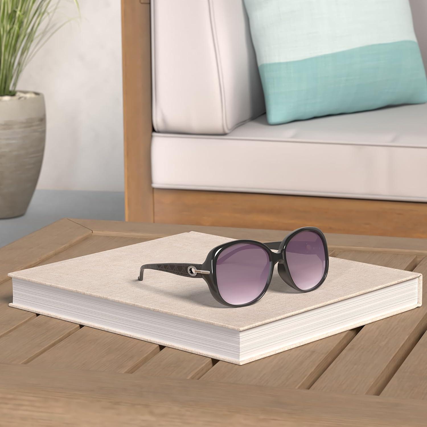 Gafas de sol bifocales JM para mujeres, UV protección +1.25