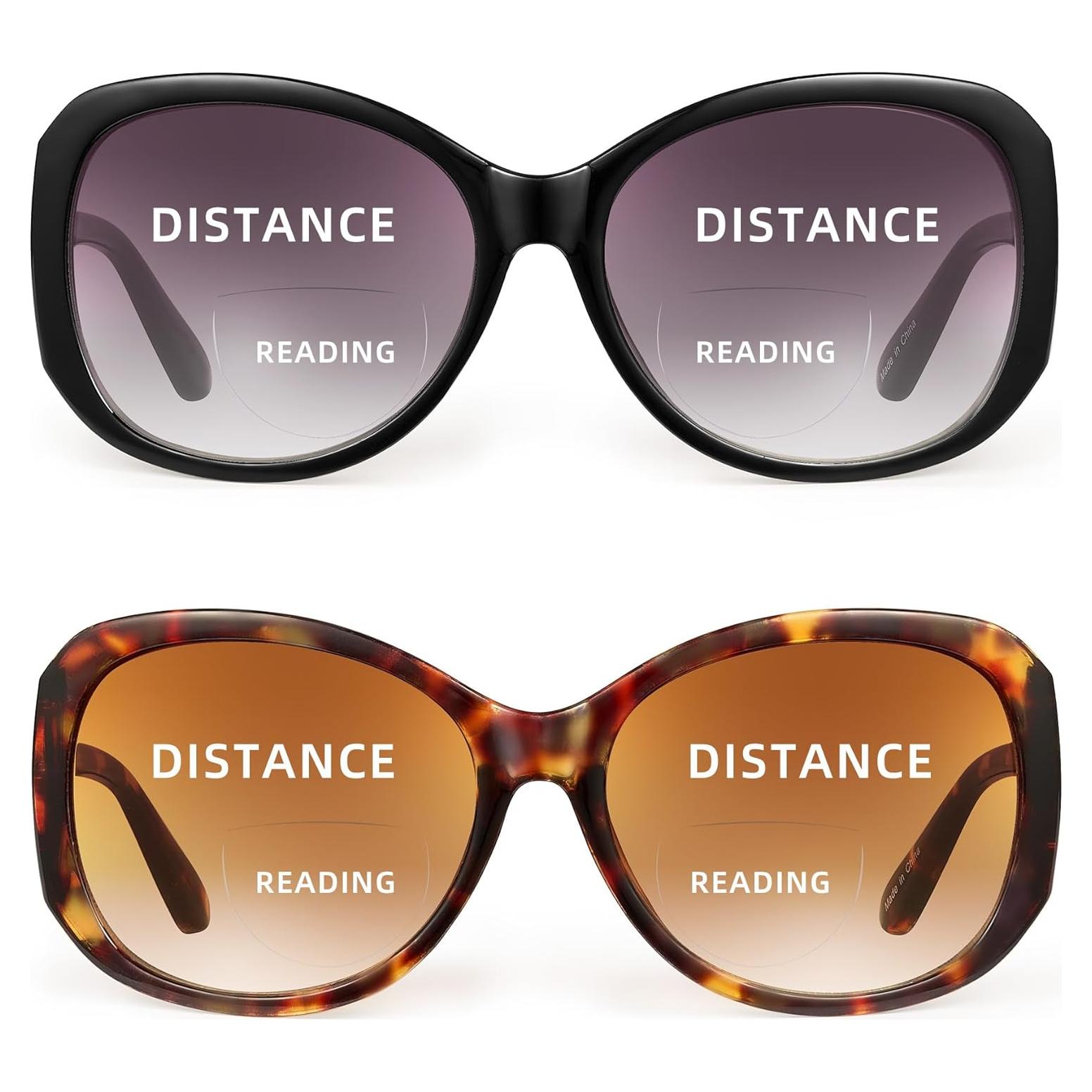 Gafas de Sol Bifocales JM para Mujeres +3.5 UV400