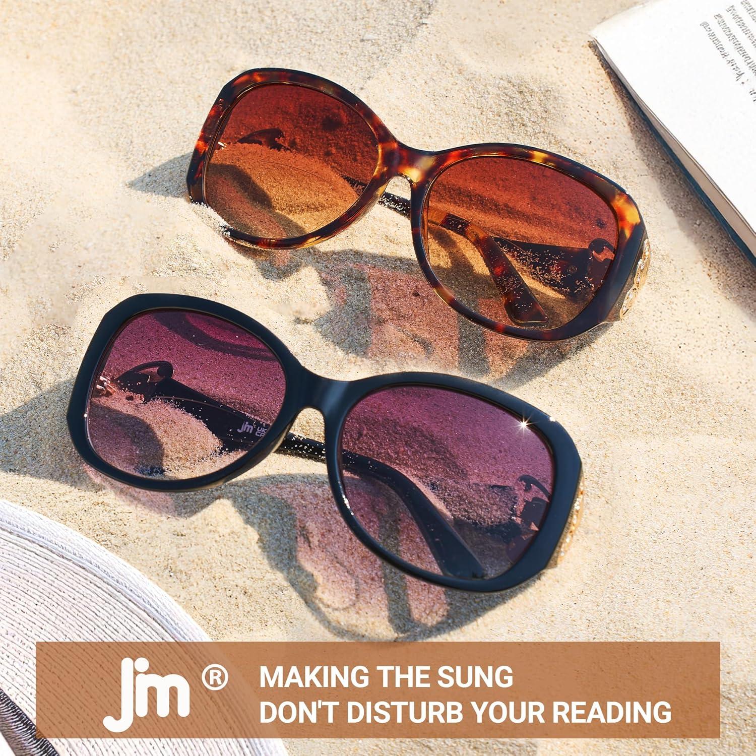 Gafas de Sol Bifocales JM para Mujeres +3.5 UV400
