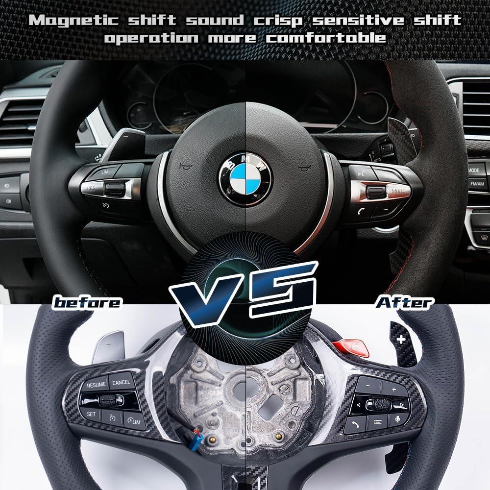 Palanca de Cambio de Fibra de Carbono iCarPro para BMW M2 M3 M4