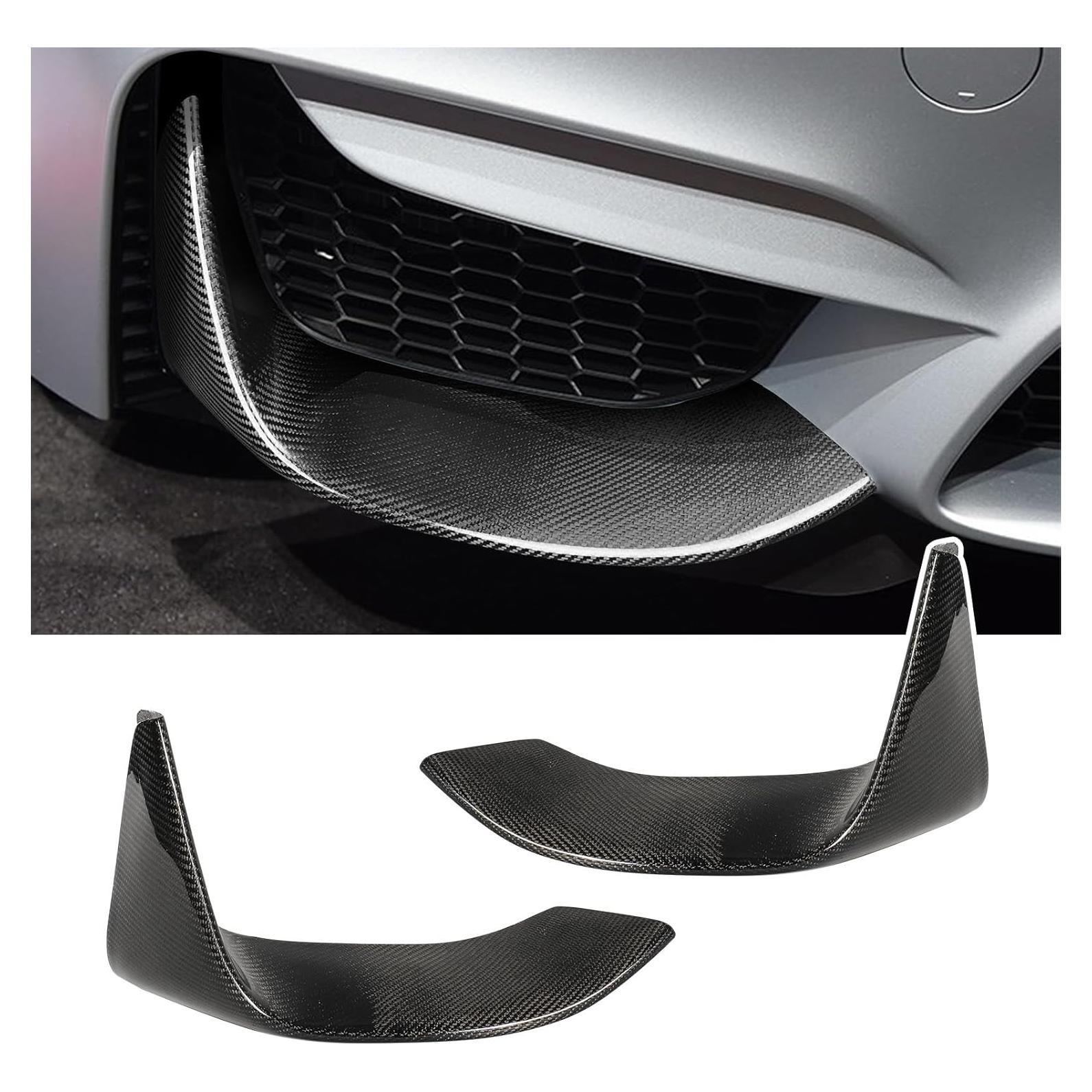 Divisores de Parachoques Frontal de Fibra de Carbono Fancemot para BMW F80 M3 F82 F83 M4 2015-2020
