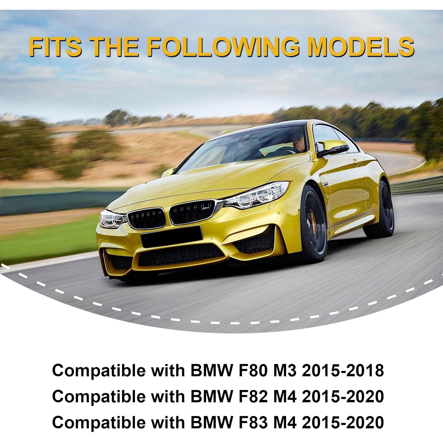 Divisores de Parachoques Frontal de Fibra de Carbono Fancemot para BMW F80 M3 F82 F83 M4 2015-2020