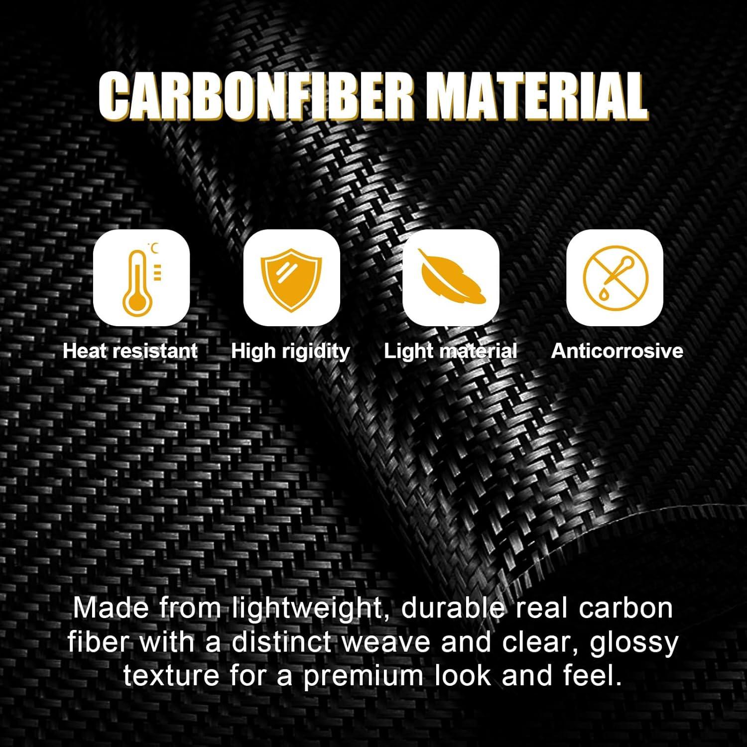 Divisores de Parachoques Frontal de Fibra de Carbono Fancemot para BMW F80 M3 F82 F83 M4 2015-2020