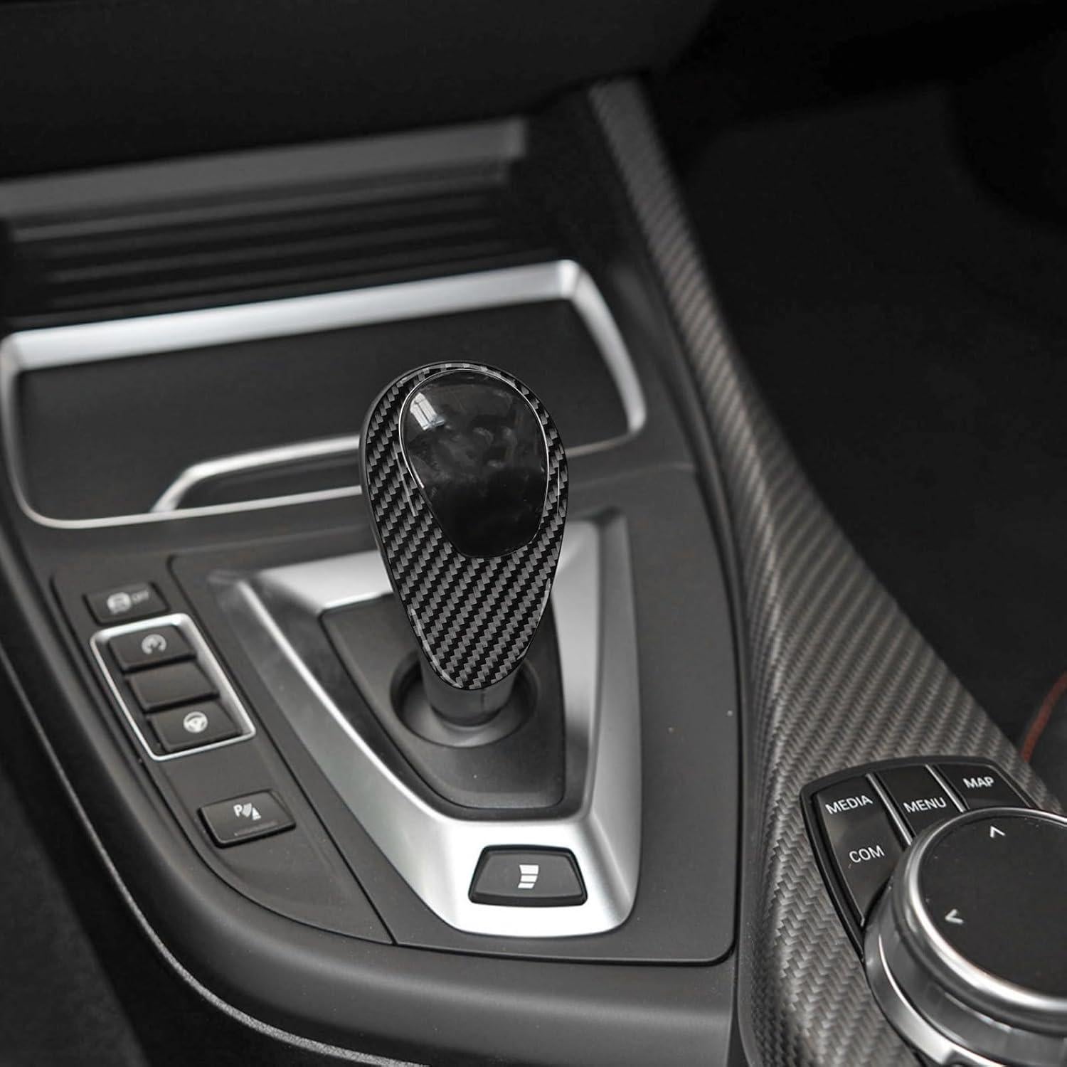 Cubierta Pomo de Cambio Fibra de Carbono BLAKAYA para BMW
